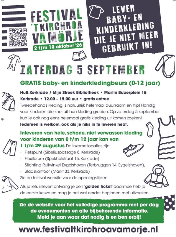 Gratis kinderkledingbeurs