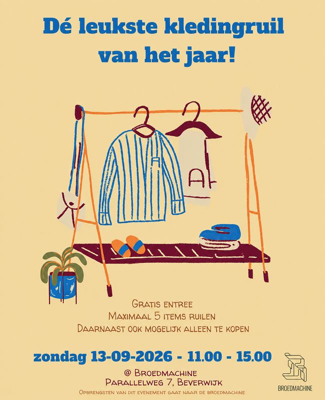 Kledingruil party Beverwijk